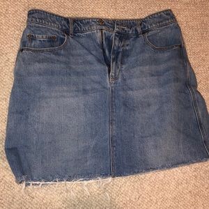 Denim skirt